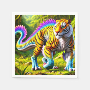 Servilleta De Papel Creatura de tigres