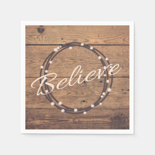 Servilleta De Papel Creer (Anverso)