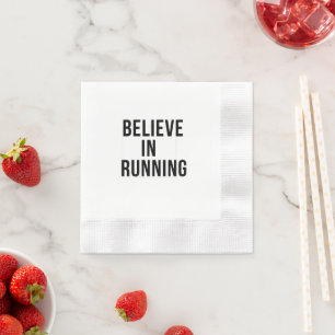 Servilleta De Papel Creer en correr