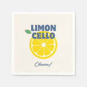 Servilleta De Papel Crema casera Amor Limoncello Liquor