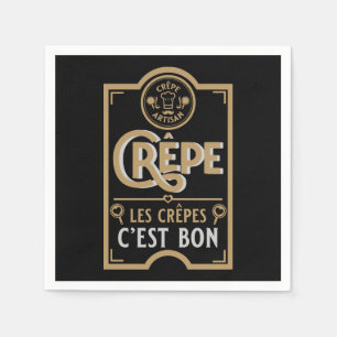 Servilleta De Papel Crepes francesas