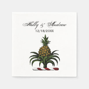 Servilleta De Papel Crest de Piña Heraldica Prep Color RWT