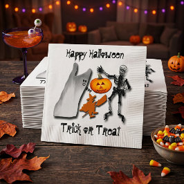 Servilleta De Papel Criaturas de Halloween Aterradoras
