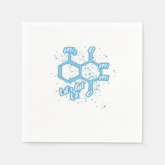 Servilleta De Papel Crimen de Murderino, amante de Luminol, dejemos la (Anverso)