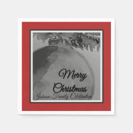 Servilleta De Papel Crimson Ornament Christmas – Holiday 