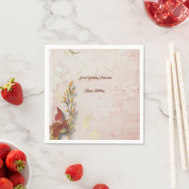 Servilleta De Papel Crimson susurra papel de 40 años