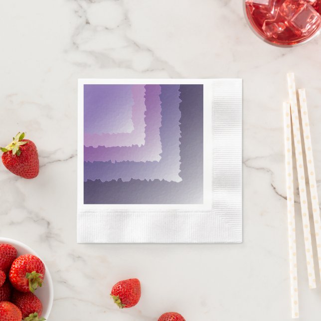 Servilleta De Papel Cristales morados (In situ)