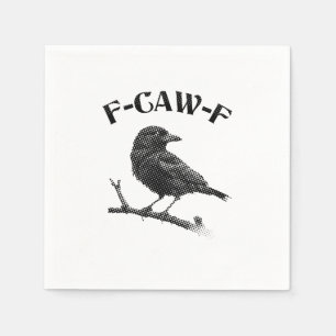 Servilleta De Papel Crow F-CAW-F Halloween