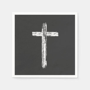 Servilleta De Papel Cruz Cristiana Grunge
