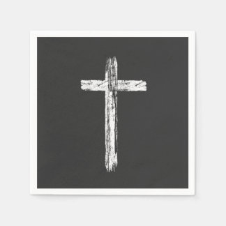 Servilleta De Papel Cruz Cristiana Grunge