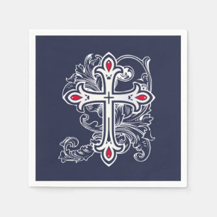 Servilleta De Papel Cruz gótica