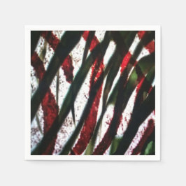 Servilleta De Papel Cruzando bambú