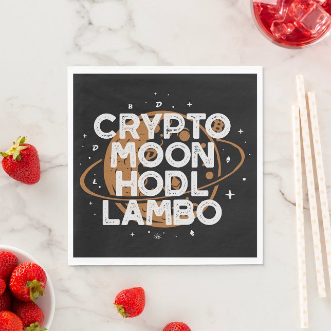 Servilleta De Papel Crypto Luna HODL Lambo (Subido por el creador)