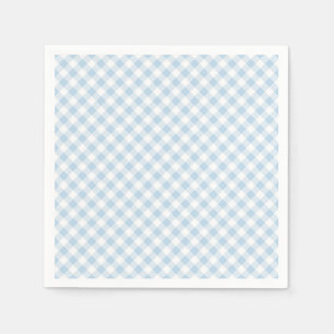 Servilleta De Papel Cuadros Azules