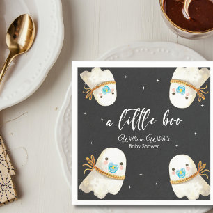 Servilleta De Papel Cuadros Bebés Fantasma Halloween Fall Baby Shower