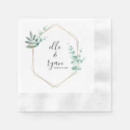 Servilleta De Papel Cuadros de boda personalizados