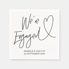 Servilleta De Papel Cuadros de compromiso de Personalizado de decantac