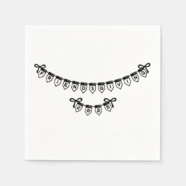 Servilleta De Papel Cuadros de diseño de tipos de letra de pancarta de