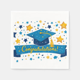Servilleta De Papel Cuadros de felicitación por graduación