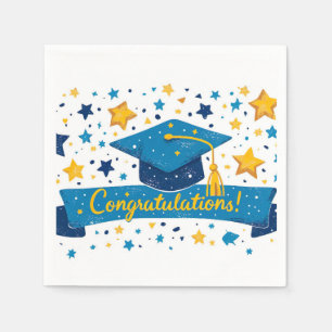 Servilleta De Papel Cuadros de felicitación por graduación