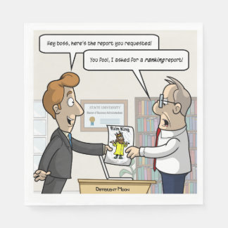 Servilleta De Papel Cuadros de Fiestas de puntaje contable