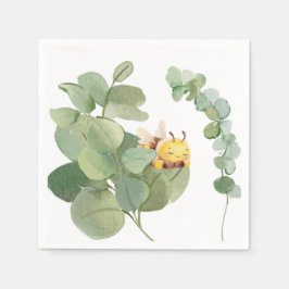 Servilleta De Papel Cuadros de papel de abeja dormidos