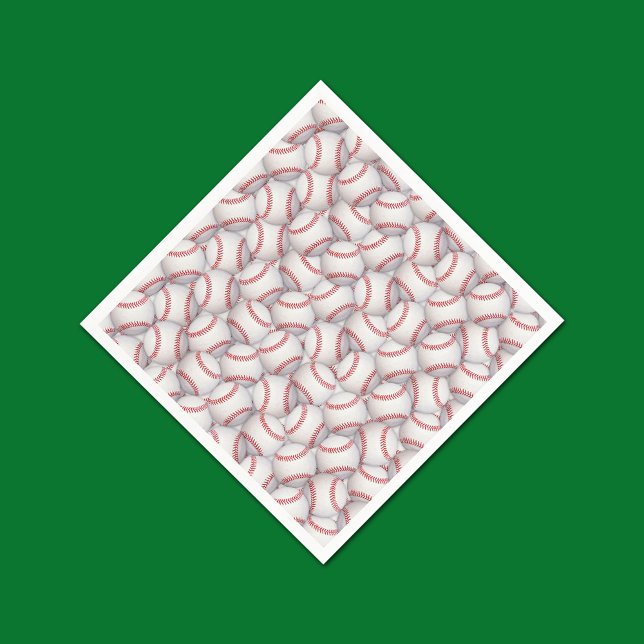 Servilleta De Papel Cuadros de papel de béisbol temático (Subido por el creador)