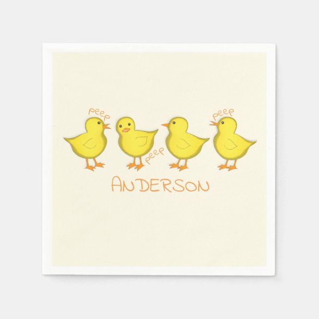 Servilleta De Papel Cuadros de papel de cóctel estándar para chicles (Anverso)