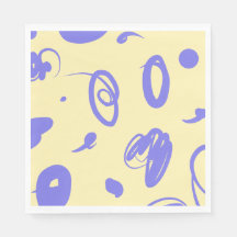 Cuadros de papel de diseño de líneas curvas dibuja