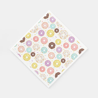 Servilleta De Papel Cuadros de papel de Donut Fiesta
