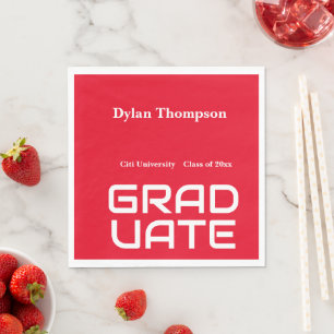 Servilleta De Papel Cuadros de papel de Fiesta graduado