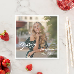 Servilleta De Papel Cuadros de papel de Fiesta graduado