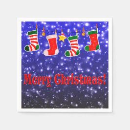 Servilleta De Papel Cuadros de papel de Fiesta navideño