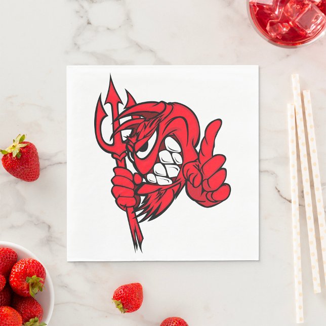 Servilleta De Papel Cuadros de papel de la crema del diablo (Subido por el creador)