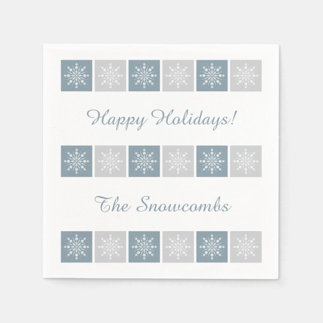 Servilleta De Papel Cuadros de papel de papel de personalizado del pat (Anverso)