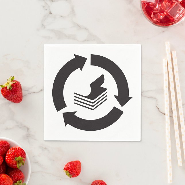 Servilleta De Papel Cuadros de papel de reciclaje de papel (Subido por el creador)