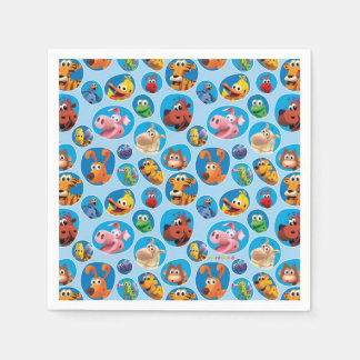 Servilleta De Papel Cuadros de papel de WordWorld WordFriends