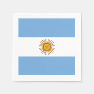 Servilleta De Papel Cuadros de papel Fiesta de Argentina
