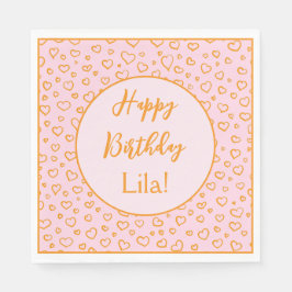 Servilleta De Papel Cuadros de papel Fiesta personalizados para el cor