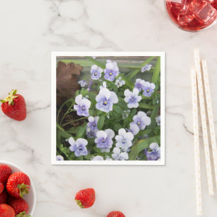 Servilleta De Papel Cuadros de papel morado