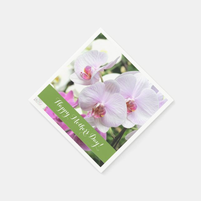 Servilleta De Papel Cuadros de papel para orquídeas (Borde)