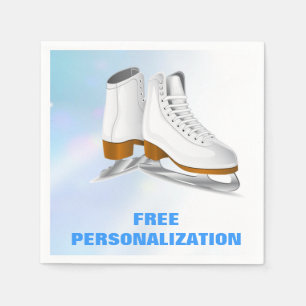 Servilleta De Papel Cuadros de papel para patines de hielo