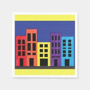 Servilleta De Papel Cuadros para edificios brillantes