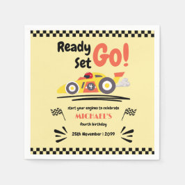 Servilleta De Papel Cualquier edad Juego listo para cumpleaños Go Yell