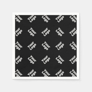 Servilleta De Papel Cualquier logotipo o imagen subida   Patrón disper