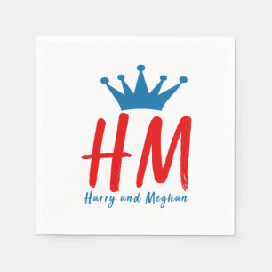 Servilleta De Papel Cuando Harry conoció a Meghan