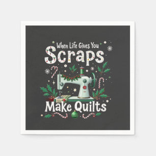 Servilleta De Papel Cuando la vida te da los grilletes hacen Navidades