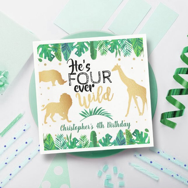 Servilleta De Papel Cuatro niños salvajes de todos los tiempos (Subido por el creador)