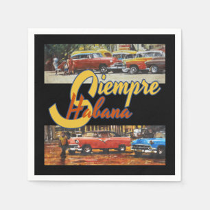 Servilleta De Papel Cuba de La Habana - Siempre La Habana