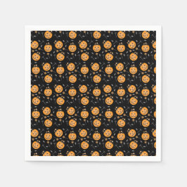 Servilleta De Papel Cubeta de dulces de calabaza para Halloween